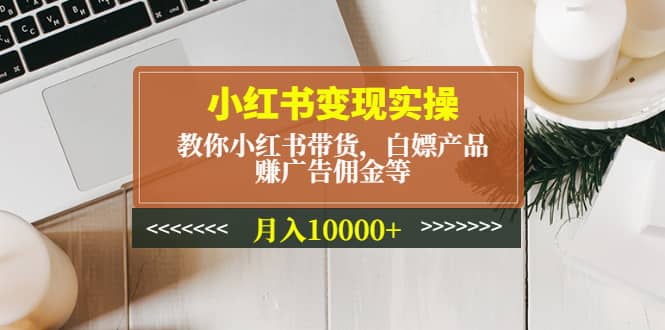 小红书变现实操：教你小红书带货，白嫖产品，赚广告佣金等-副业资讯大全