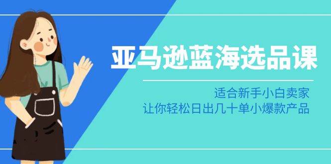 亚马逊-蓝海选品课：适合新手小白卖家，让你轻松日出几十单小爆款产品插图